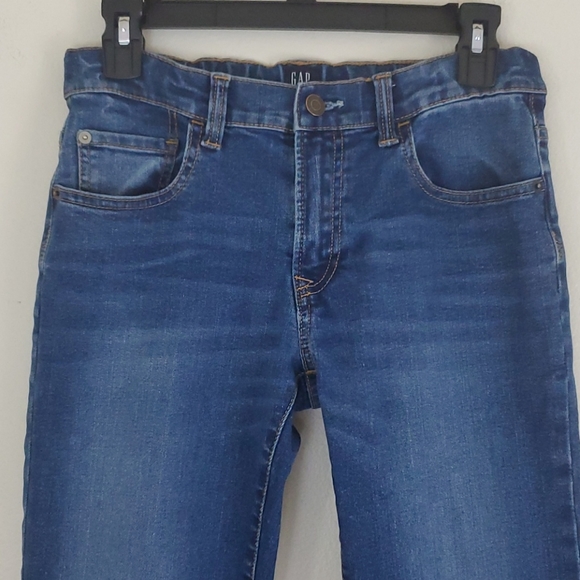 Gap Faded Blue Denim Straight Leg Jeans 16 - Picture 2 of 12